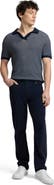 Onia Textured Cotton Johnny Collar Polo