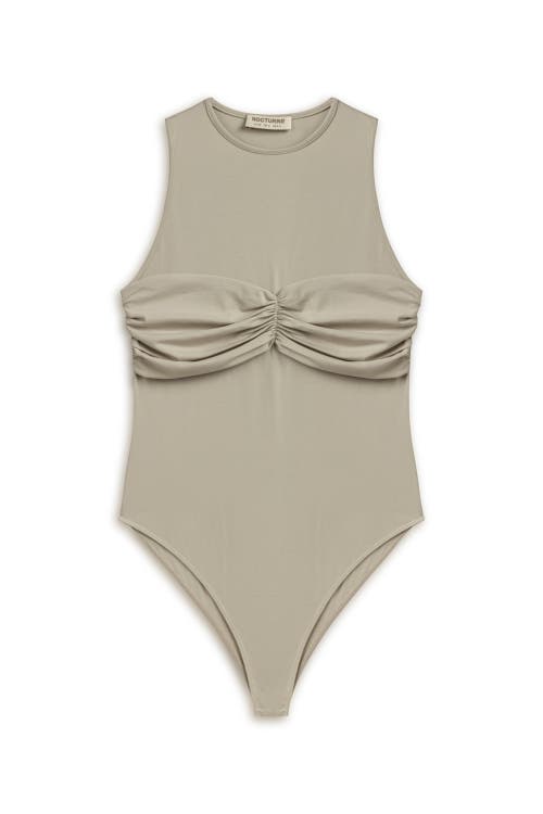 NOCTURNE NOCTURNE TWIST DETAILED BODYSUIT 