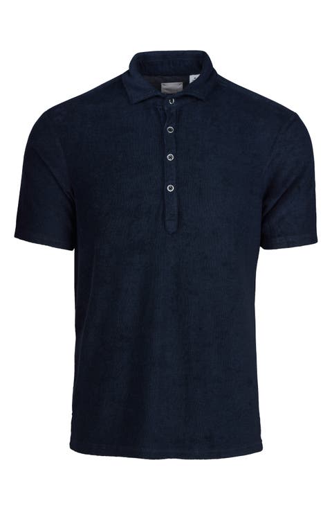 Myrtos Velour Cover-Up Polo