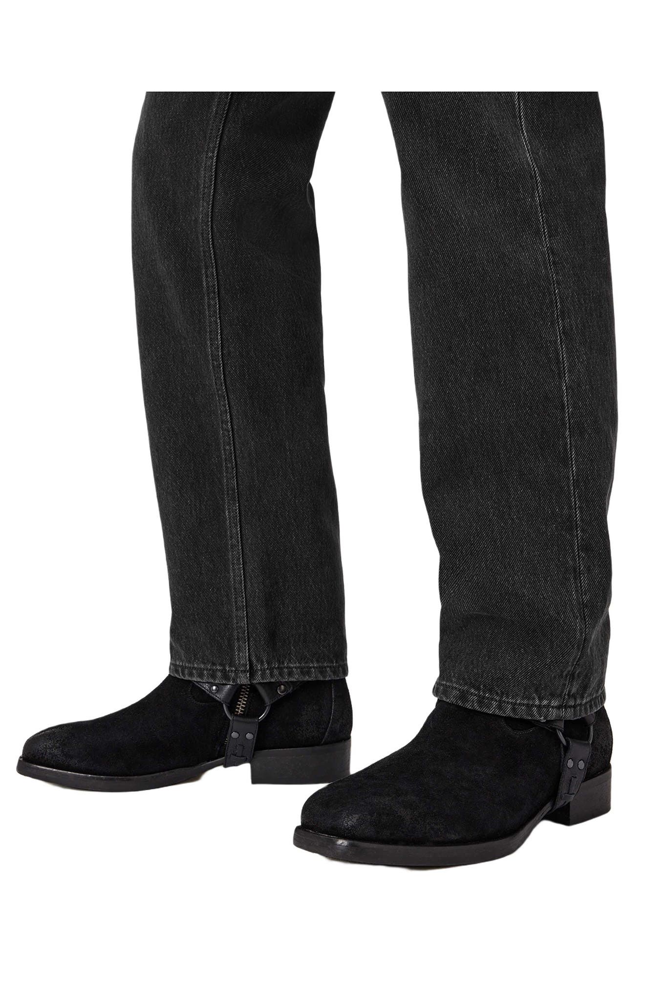 AllSaints Milton Harness Boot, Alternate, color, Black