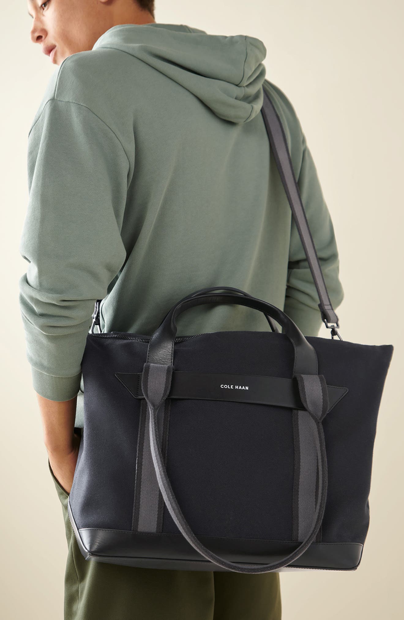 Cole Haan Total Water Resistant Tote Bag, Alternate, color, 