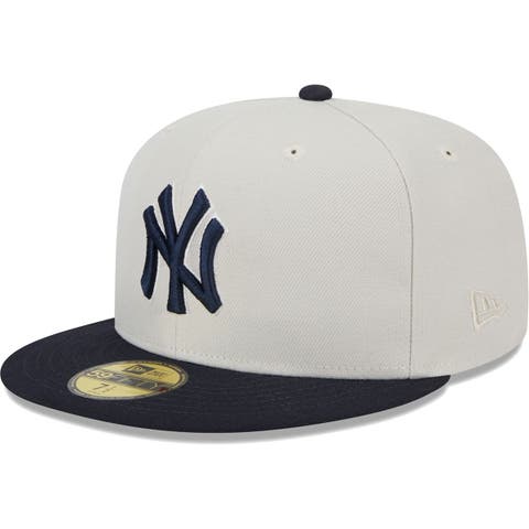 Men's New Era Gray/Navy New York Yankees World Class Back Patch 59FIFTY Fitted Hat