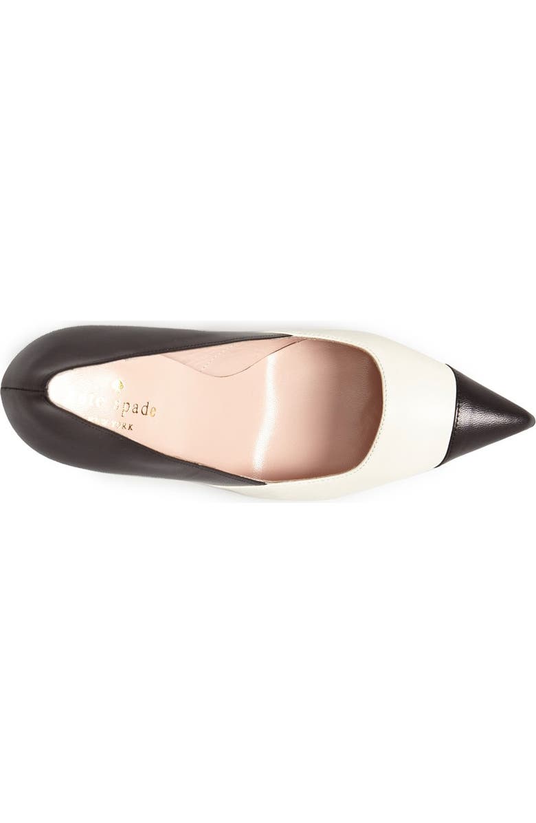 Kate Spade New York 'lentica' pointy toe pump, Alternate, color,