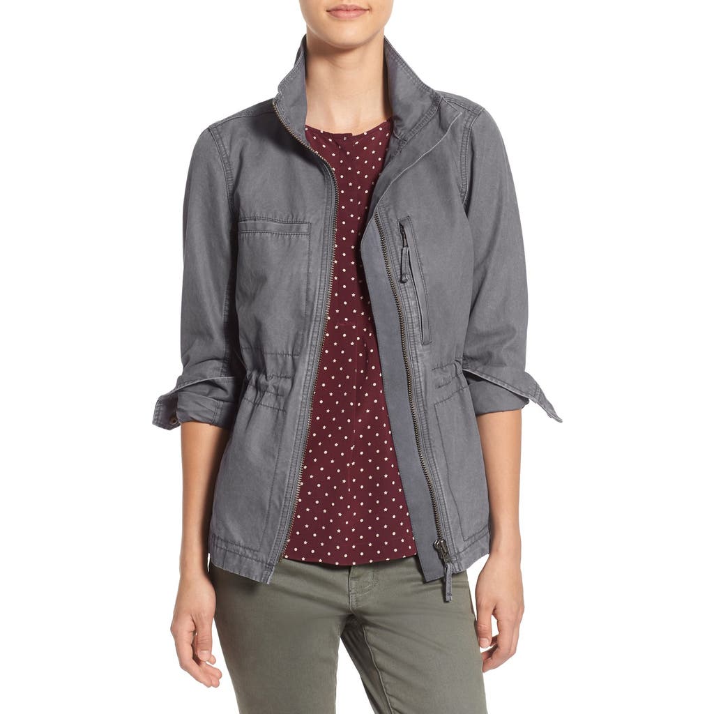Madewell Fleet Jacket In Gray