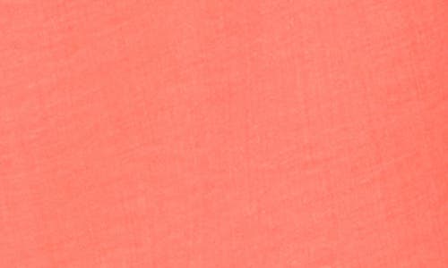 Shop Dkny Flutter Sleeve Tie Waist Midi Dress In Orange Rose