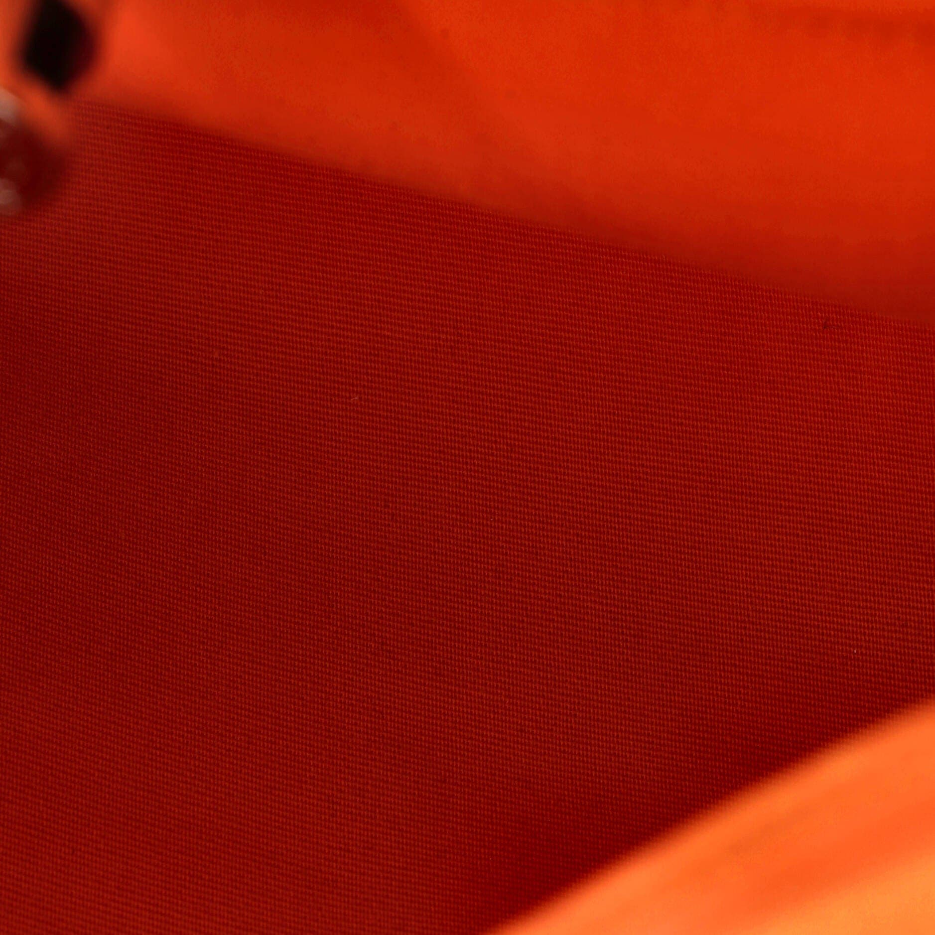 Herbag Zip Leather and Toile 31, Alternate, color, Orange