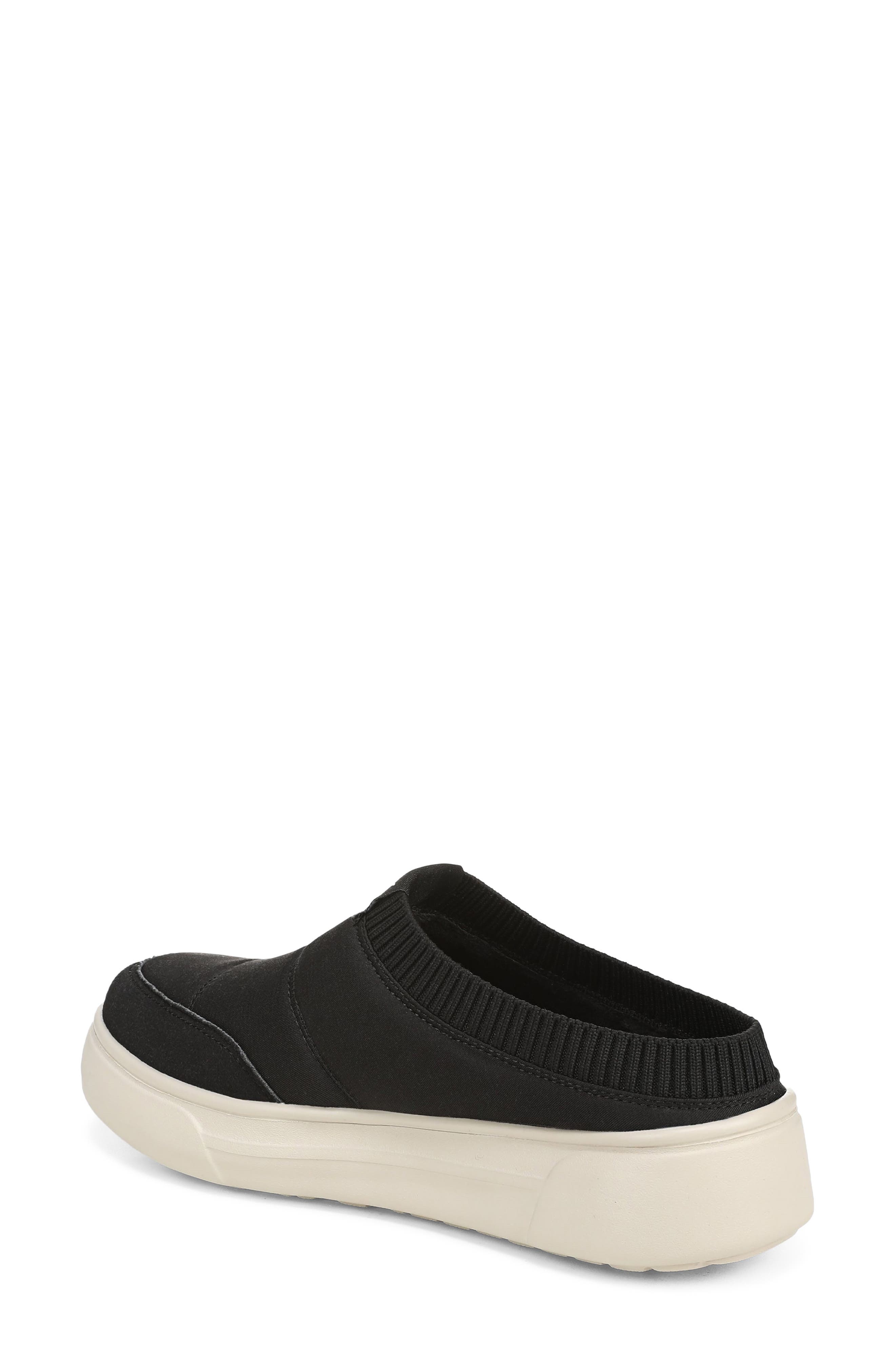 Seadream Mule, Alternate, color, BLACK FAUX SUEDE/ NYLON