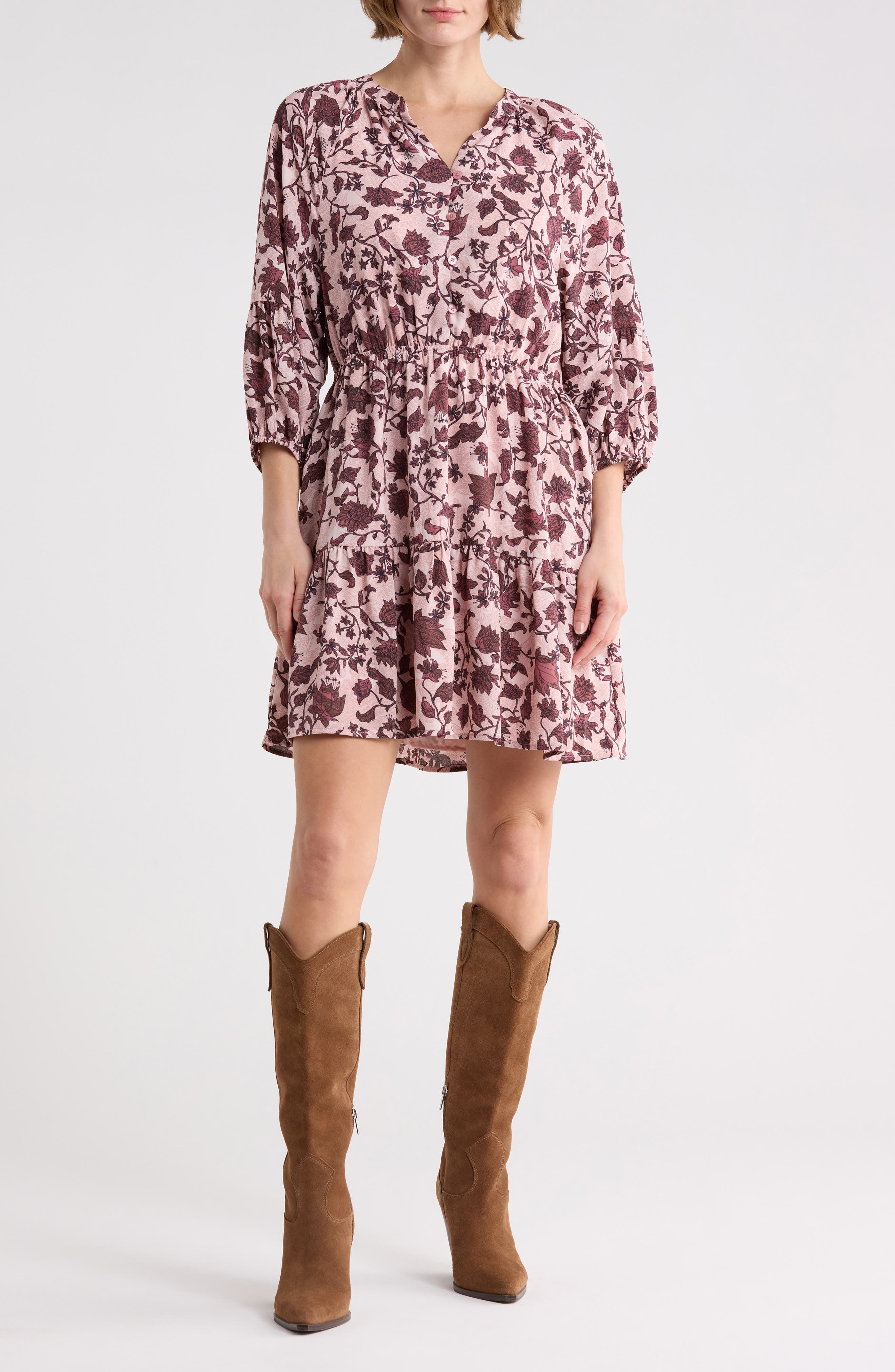 Melrose and Market Puff Sleeve Dress