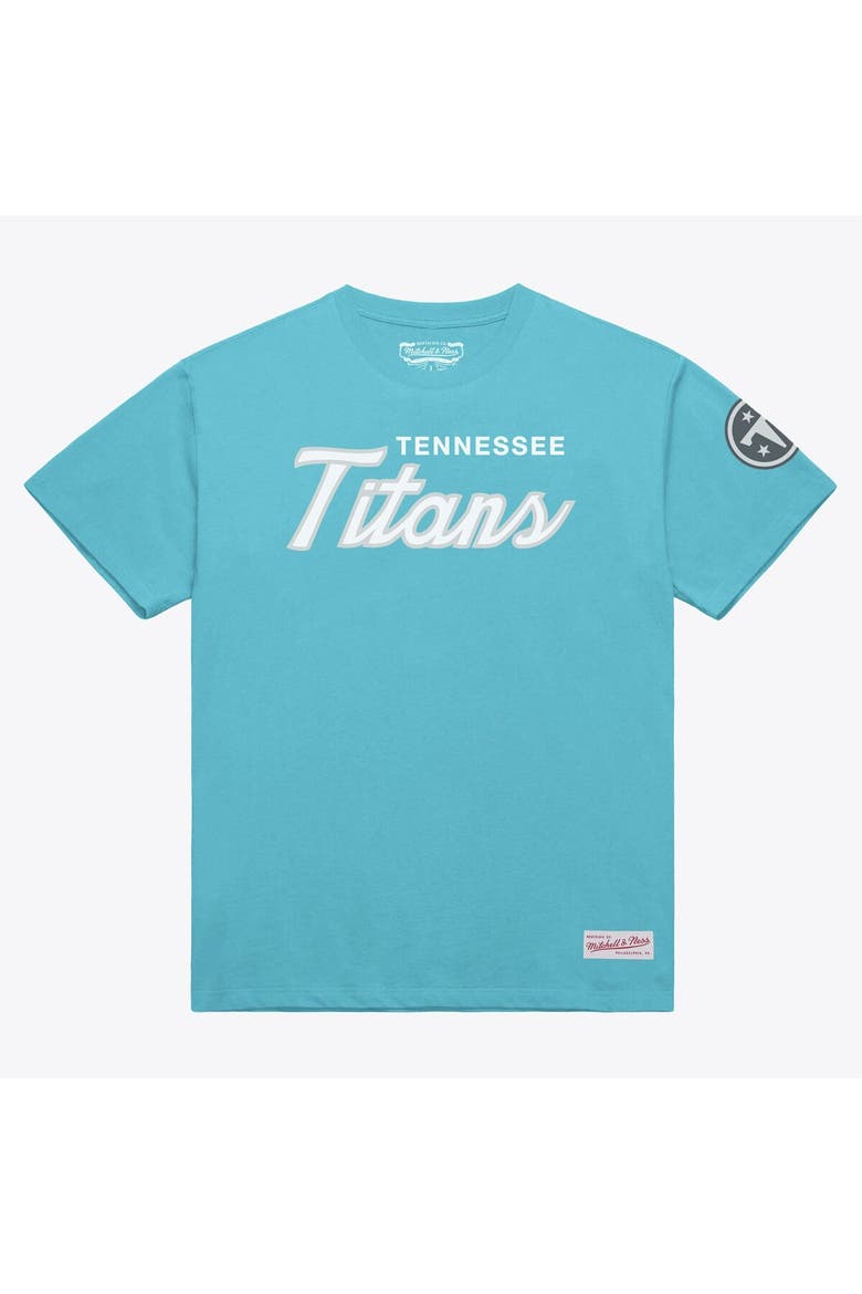 Men's Mitchell & Ness Light Blue Tennessee Titans Head Coach Classic T-Shirt, Main, color, Light Blue