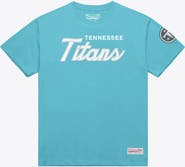 Mitchell & Ness Men's Mitchell & Ness Light Blue Tennessee Titans Head Coach Classic T-Shirt