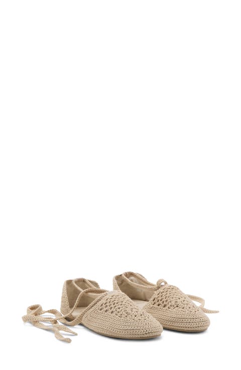 Ankle Wrap Woven Sandal (Women)