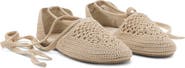 MANGO Ankle Wrap Woven Sandal