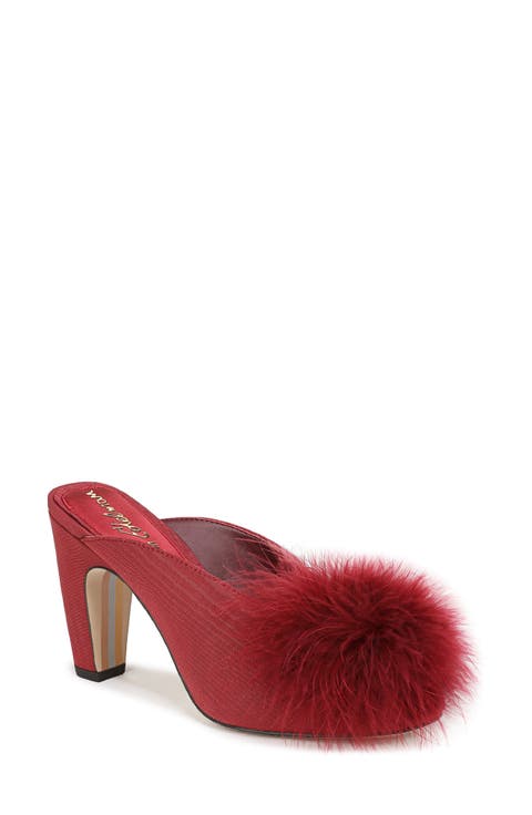 Witney Feather Embellished Pump (Women)
