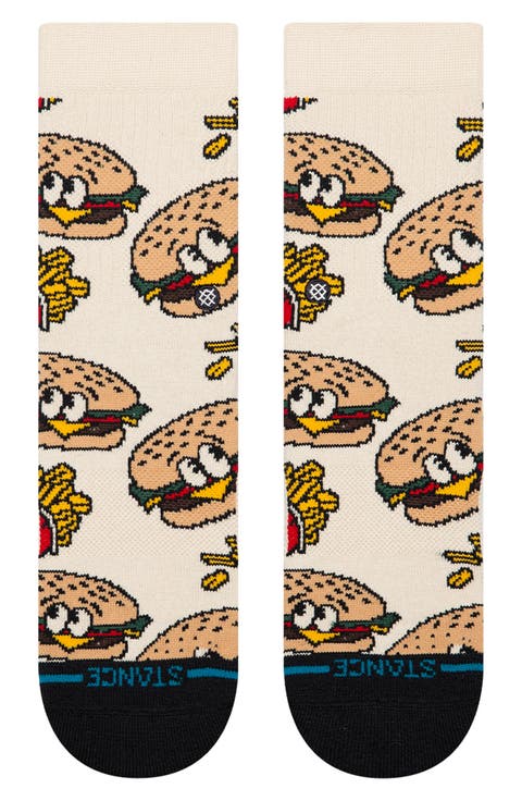 Kids' Combo Meal Quarter Socks