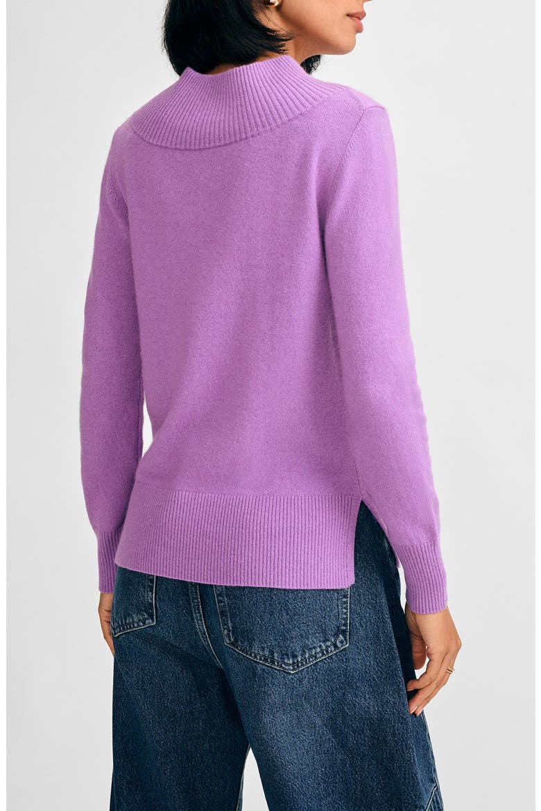 Mock Neck Sweater, Alternate, color, ORCHID