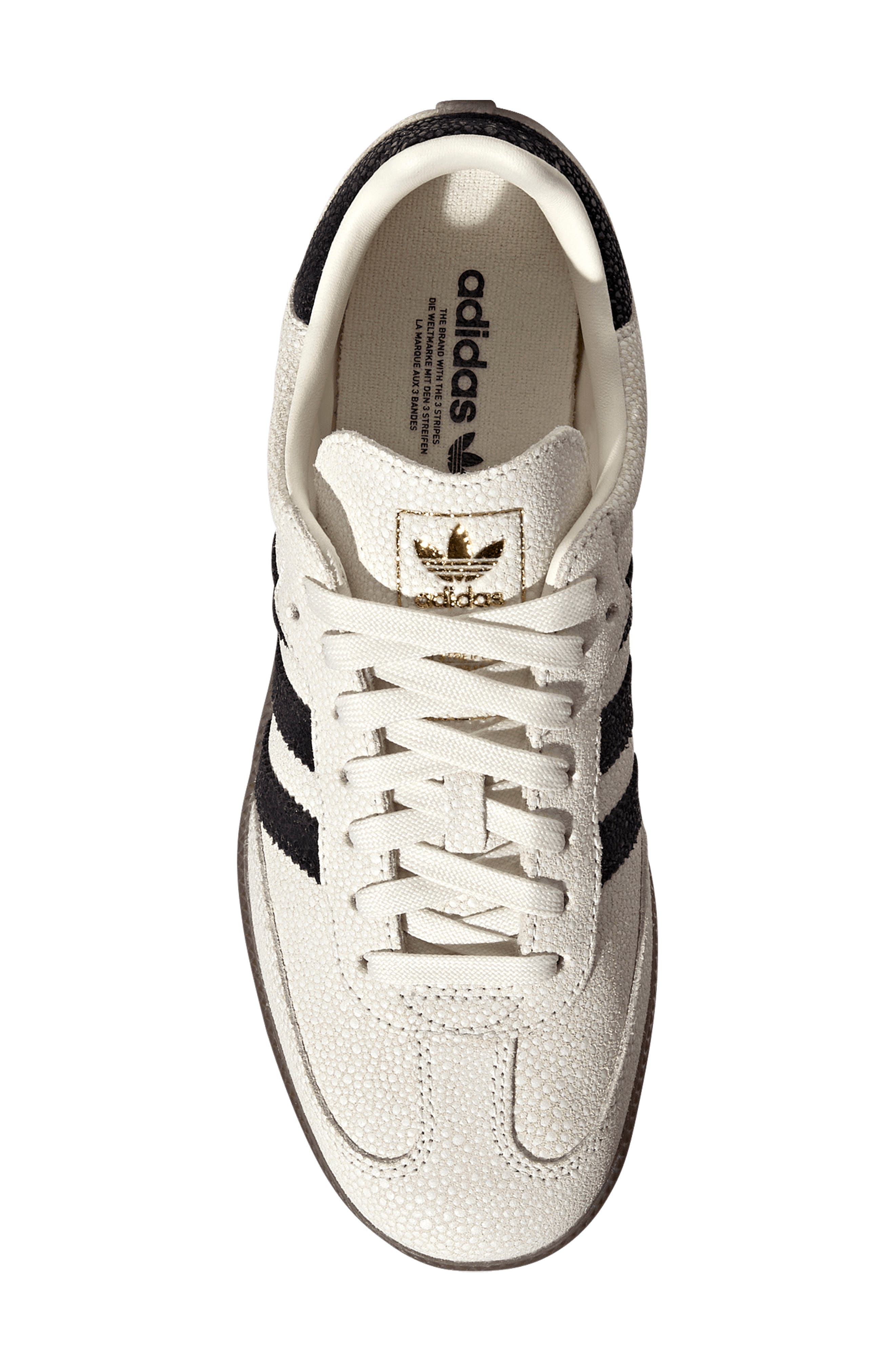 Samba OG Sneaker, Alternate, color, CLOUD WHITE/ CORE BLACK/ GUM5