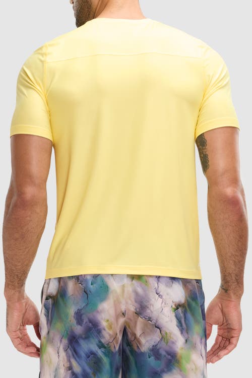 Peloton Performance Short Sleeve In Pale Banana