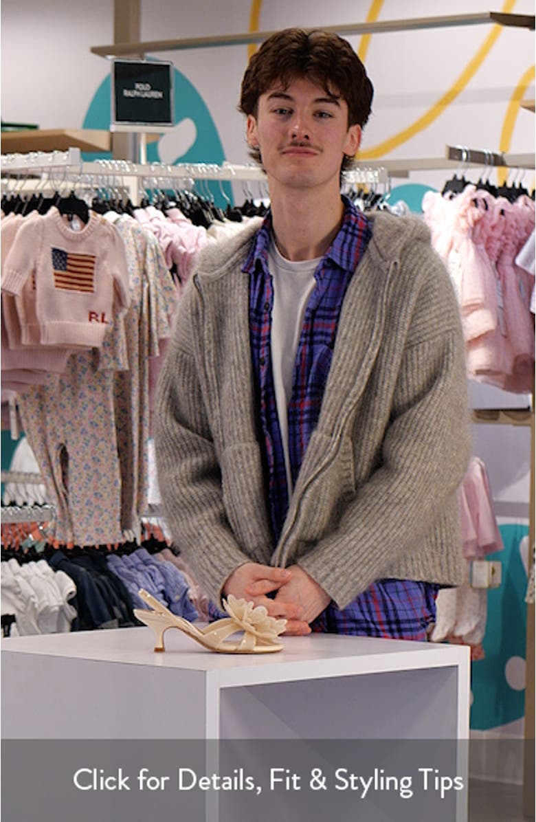 Flower Jelly Slingback Sandal, sales video thumbnail