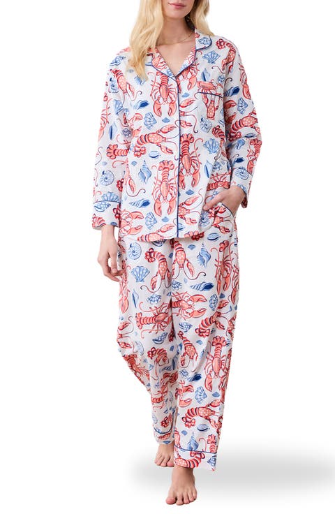 Cotton Poplin Pajamas