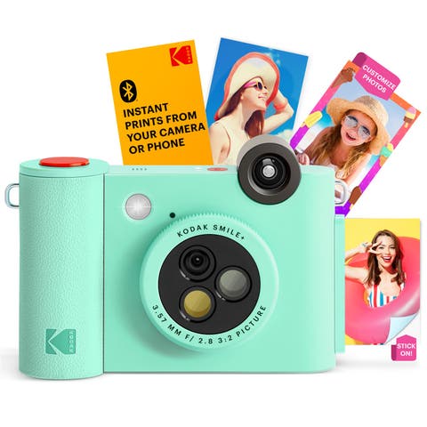 Smile+ Wireless 2x3 Digital Instant Print Camera with Effect Lenses & Zink Technology