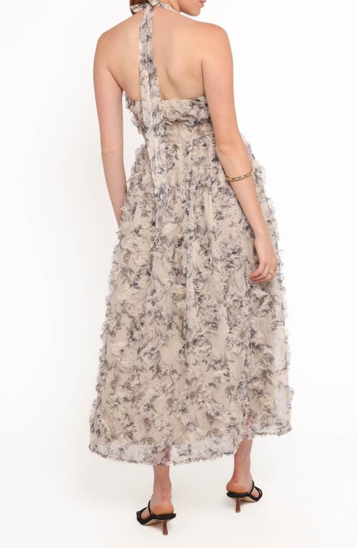 Petal And Pup Petal & Pup Delora Floral Print Halter Maxi Dress In Multi