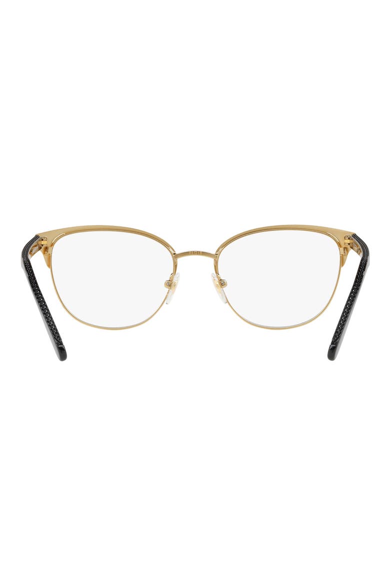 52mm Oval Reading Glasses, Alternate, color, BLACK GOLD