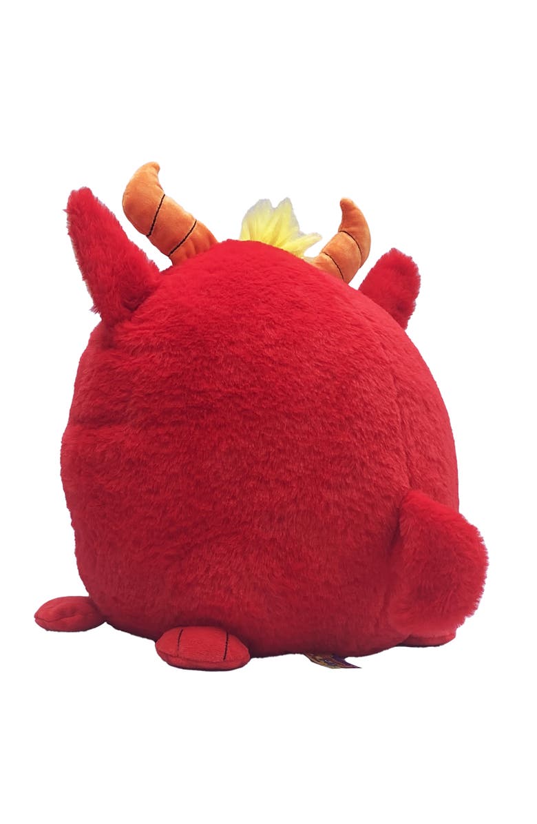 Hangry Petz Rogue Monster 12 Inch Red Animal Plush, Alternate, color, Multicolored