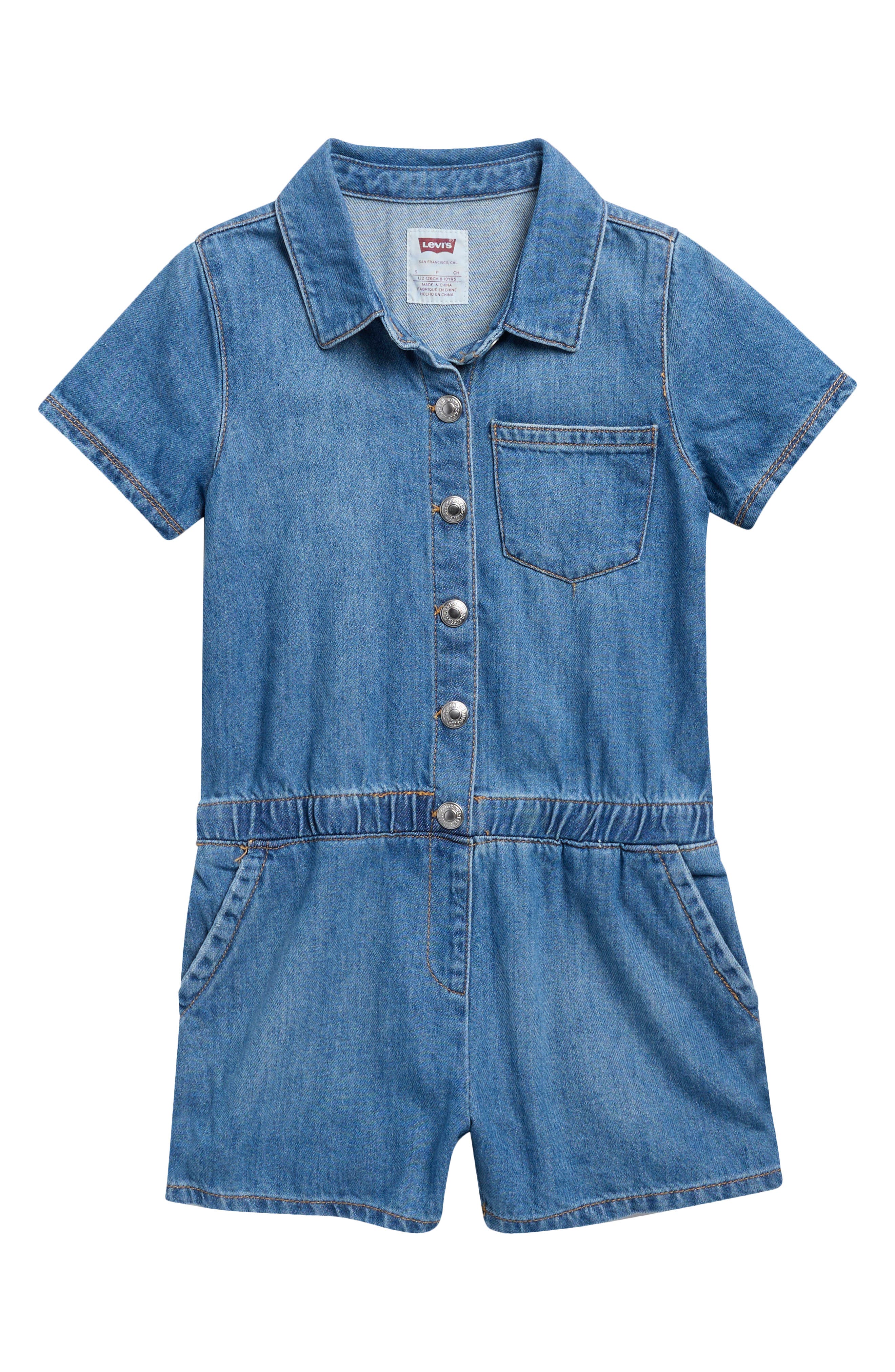 Levi's Kids' Denim Romper