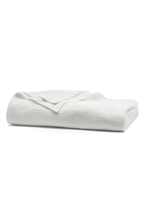 Boll & Branch Dream Bed Blanket In White