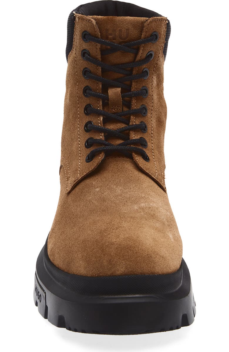 BOSS Fabyan Lug Sole Boot, Alternate, color, Rust/Copper