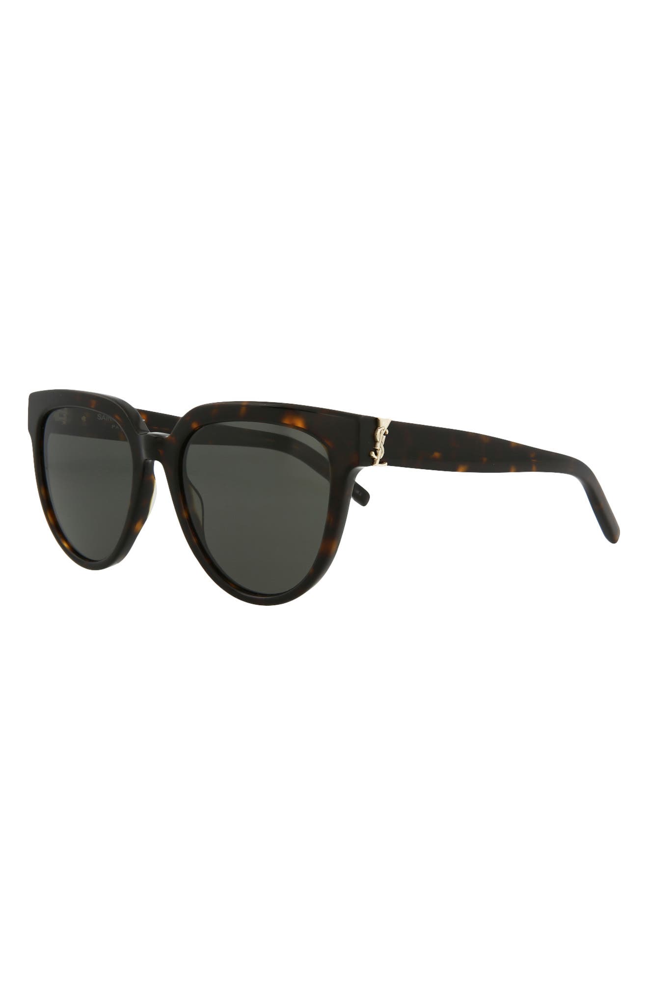 Saint Laurent 54mm Round Sunglasses