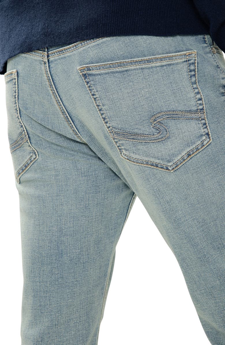 Silver Jeans Co. Eddie Athletic Fit Tapered Jeans, Alternate, color, Daytona
