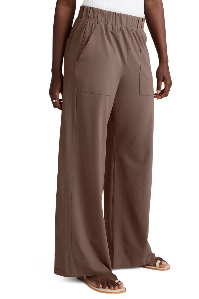 Wide Leg Utility Pants, Alternate, color, KHAKI