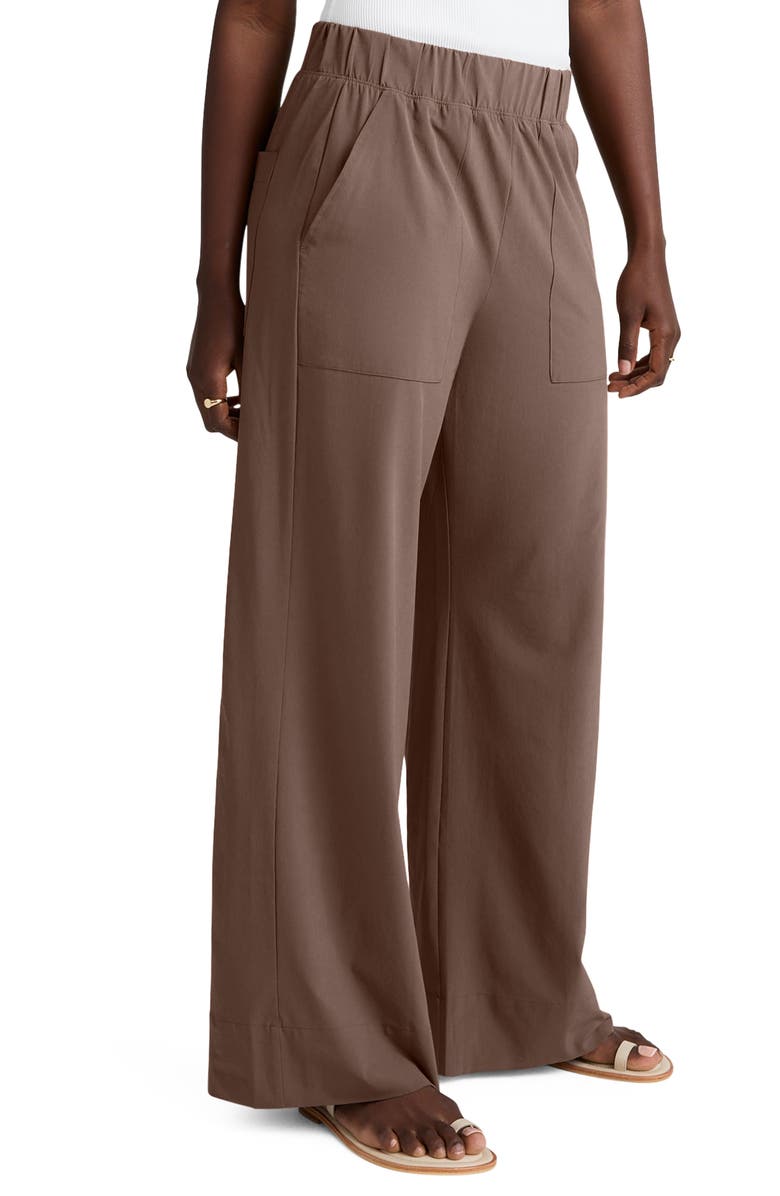Beyond Yoga Wide Leg Utility Pants, Alternate, color, Khaki