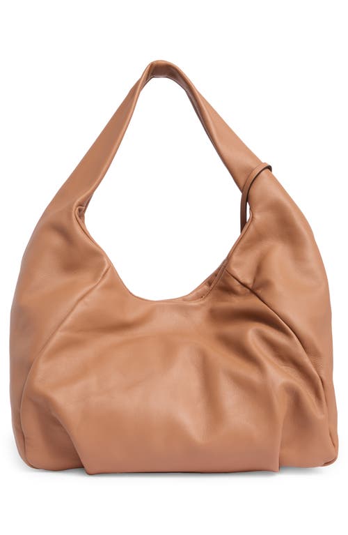Stuart Weitzman The Moda Hobo Bag In Brown