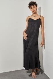 Ming Wang Maxi A Line Dress