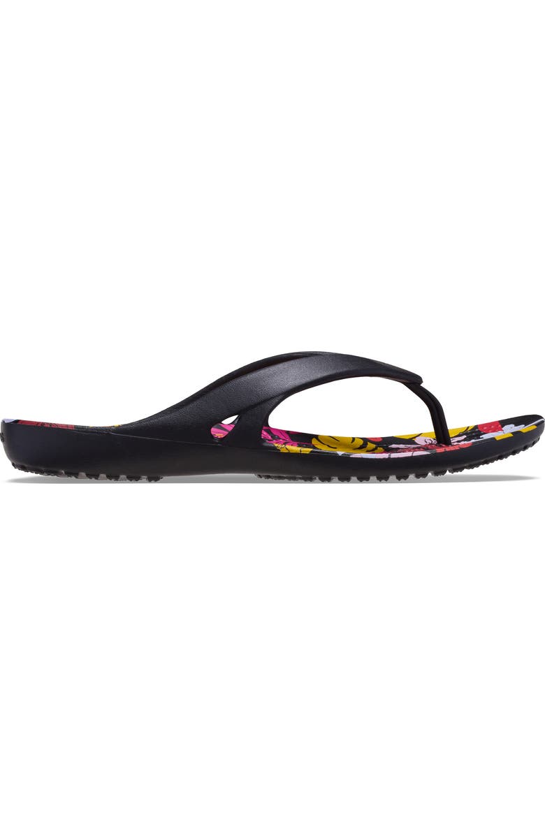 CROCS Kadee II Tropical Flip Flop Sandal, Alternate, color,