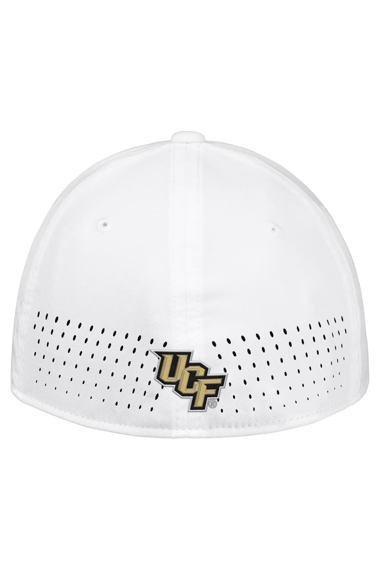 Men's Nike White UCF Knights 2026 On-Field AeroBill SwooshFlex Dri-FIT Hat, Alternate, color, White