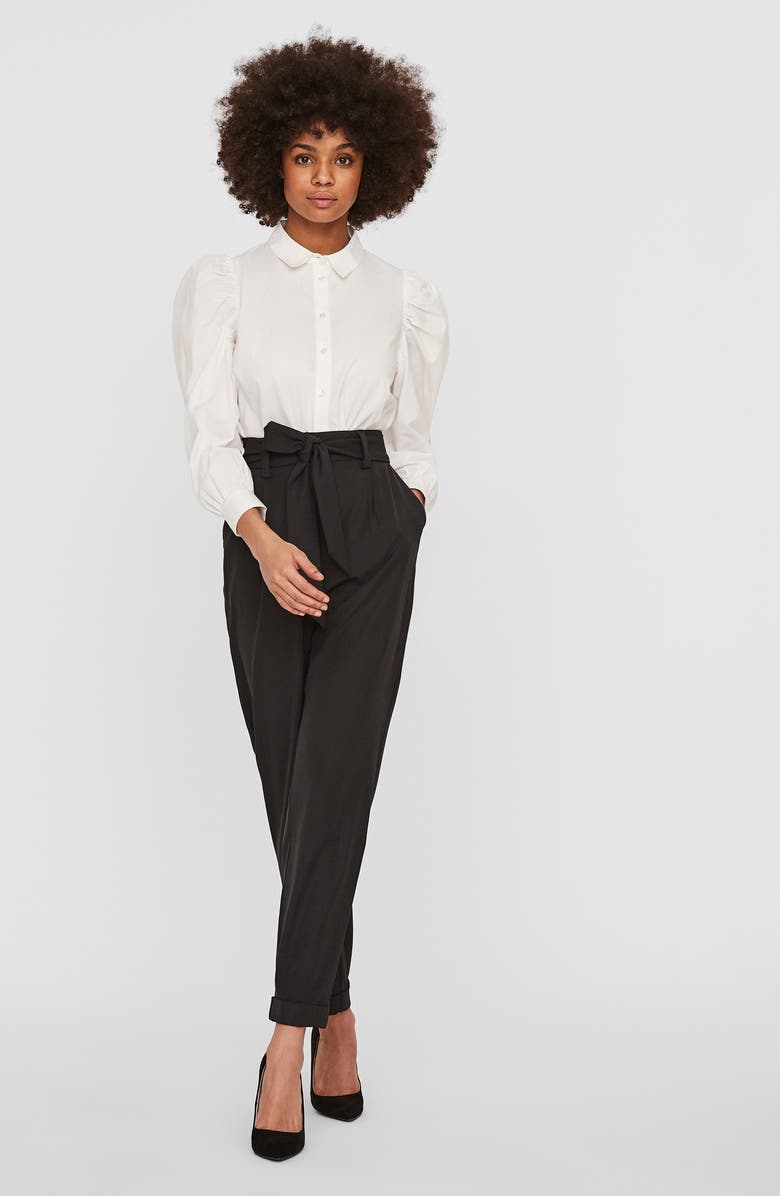 AWARE by VERO MODA Miriam Organic Cotton Blouse, Alternate, color,