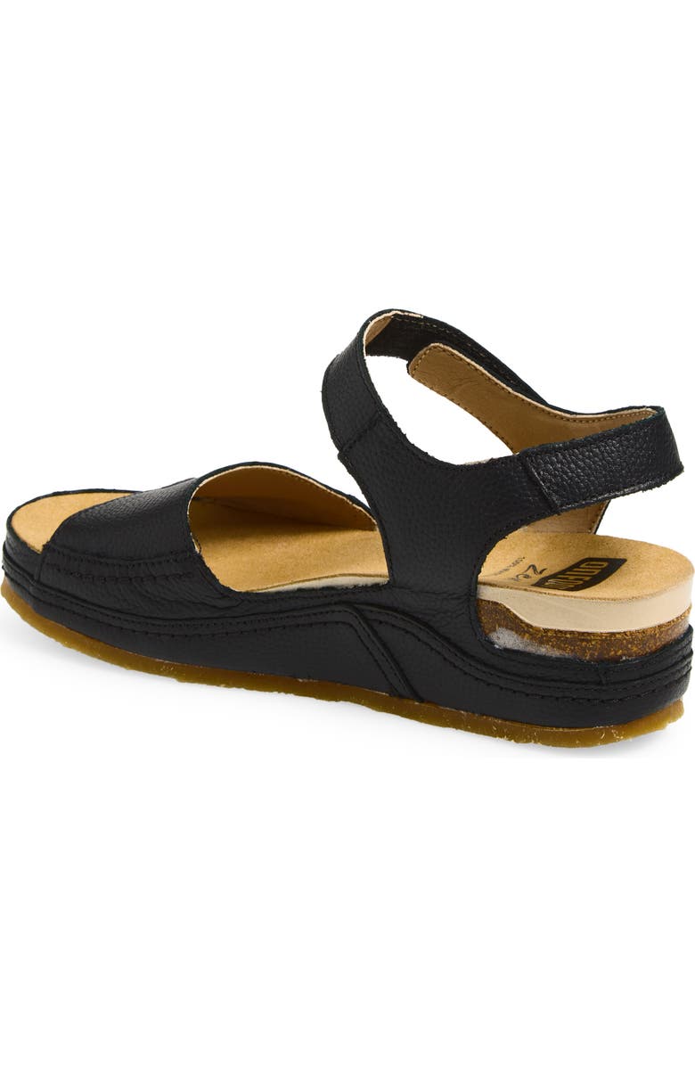 On Foot Cynara Platform Sandal, Alternate, color, Black