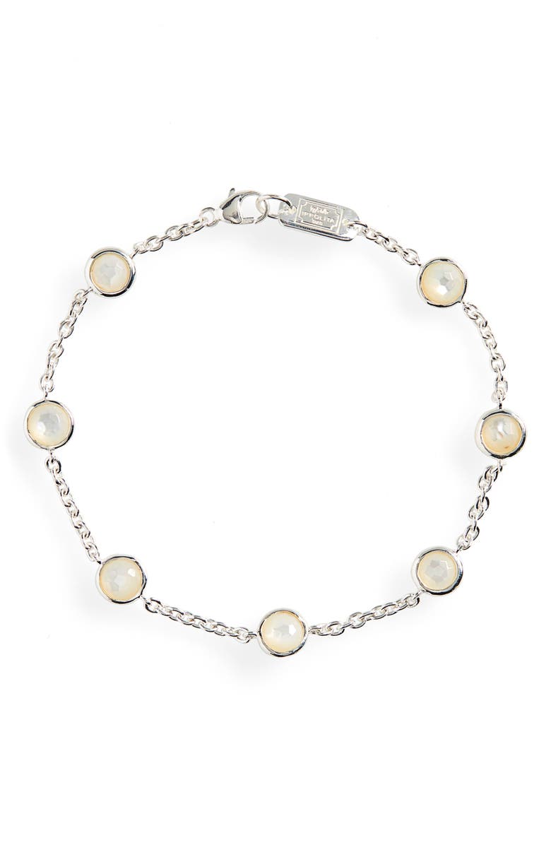 Ippolita Lollipop Mother-of-Pearl Station Bracelet, Main, color, 