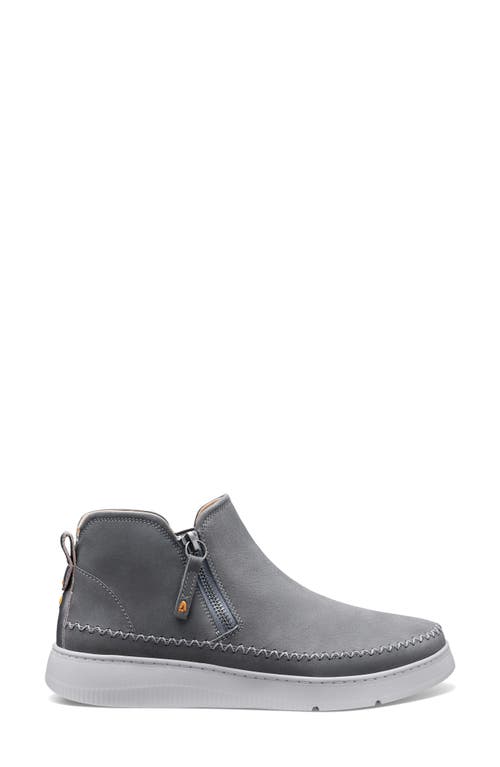 Samuel Hubbard Featherlight Laguna Zip Sneaker In Gray