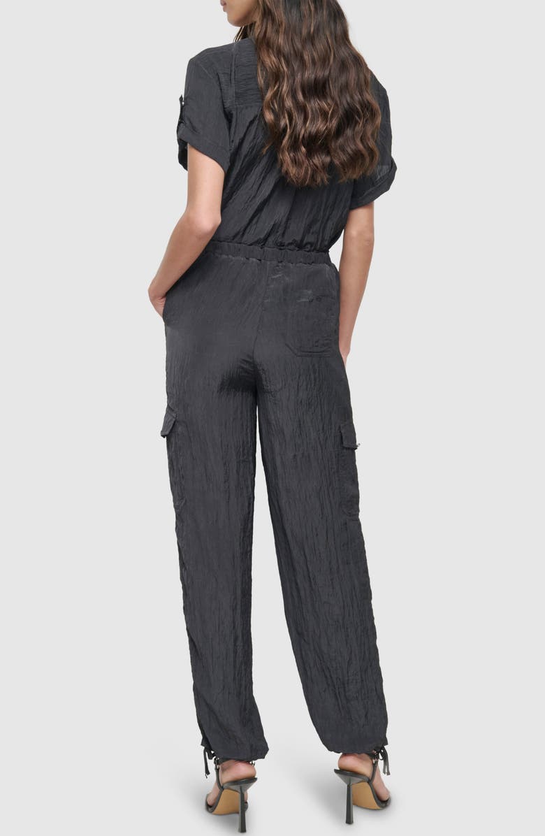 DKNY Tech Crinkle Cargo Joggers, Alternate, color, 