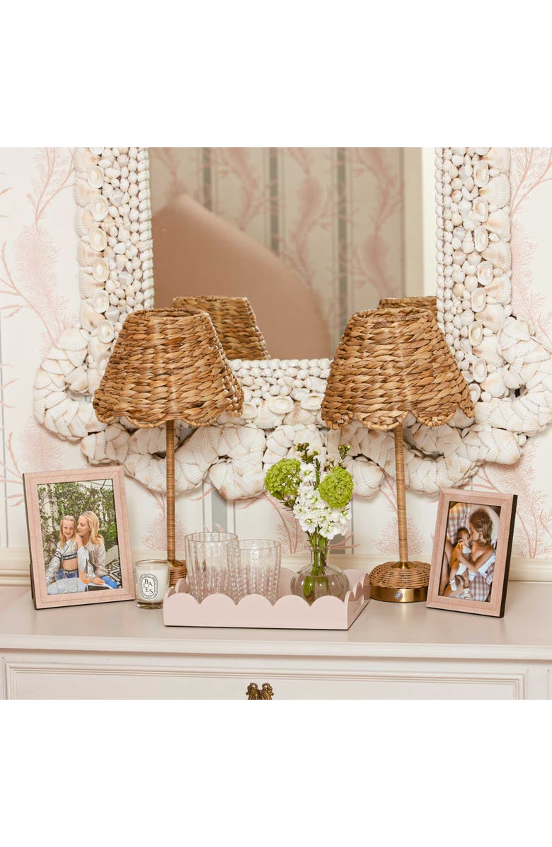 Mrs. Alice Natural Seagrass Lampshade, Alternate, color, 