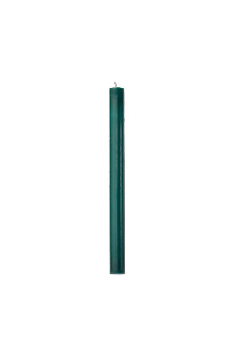 Color Studio 10" Dark Green Straight Candles - Set of 12, Alternate, color, Green