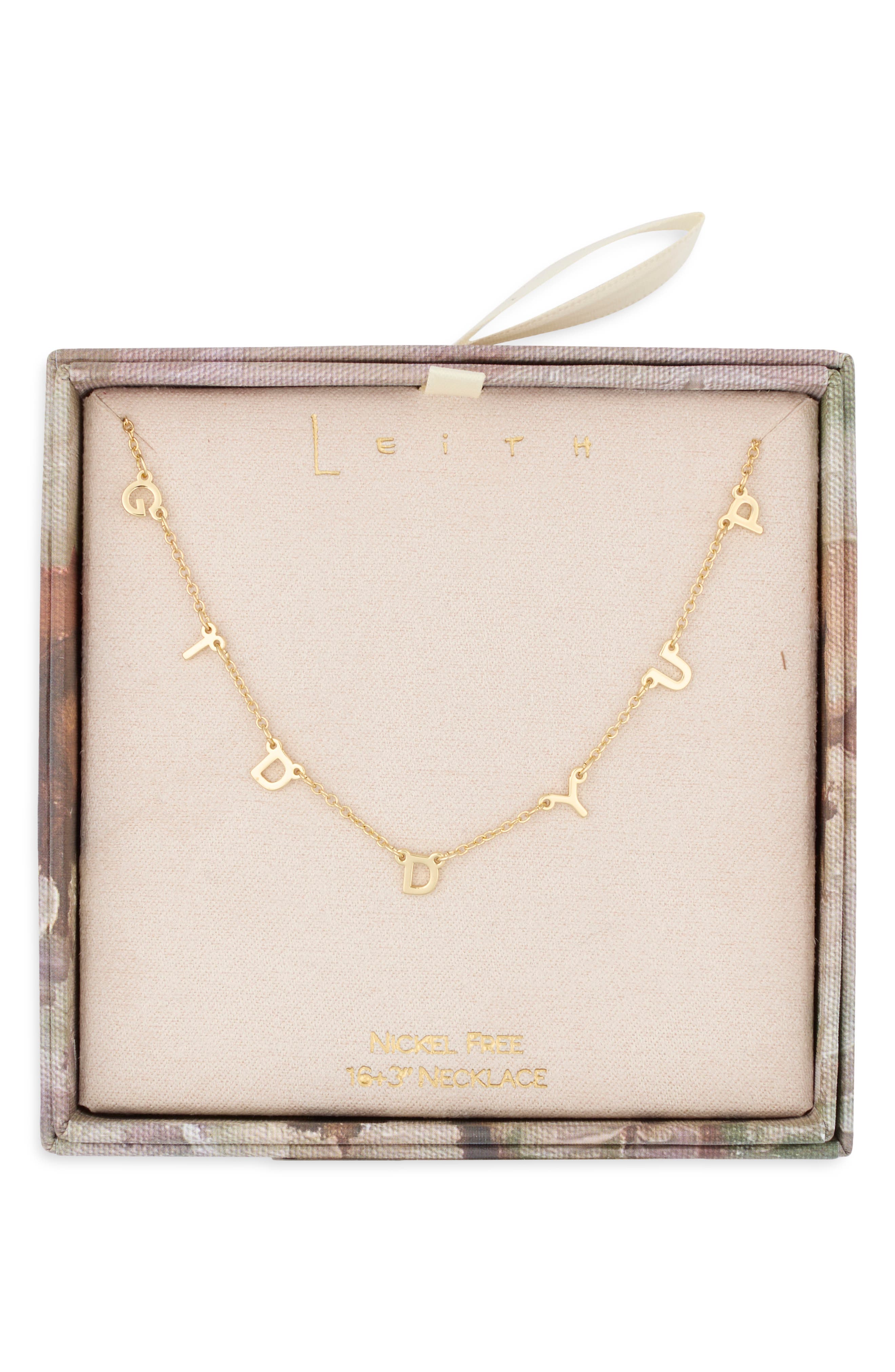 'Giddyup' Chain Necklace