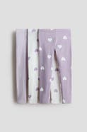 H&M 3-pack Cotton Jersey Leggings