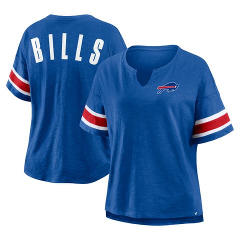 Women's Fanatics Royal Buffalo Bills Redzone Curl Route T-Shirt