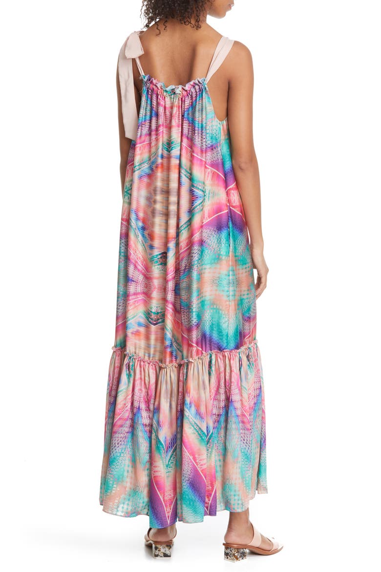 Kaleidoscope Maxi Dress, Alternate, color, KALEIDOSCOPE