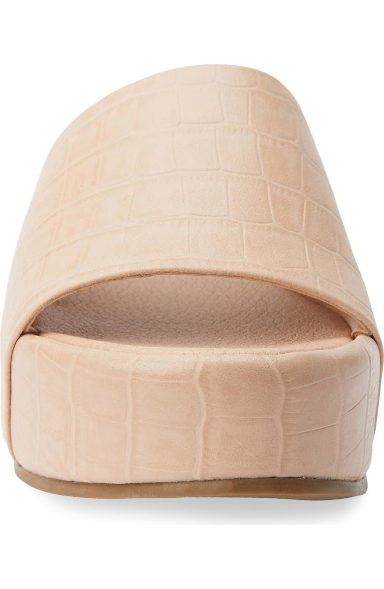 Matisse Frida Platform Sandal, Alternate, color, Natural Croc